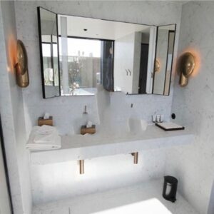 European Simple Design Solid Surface Stone Sink