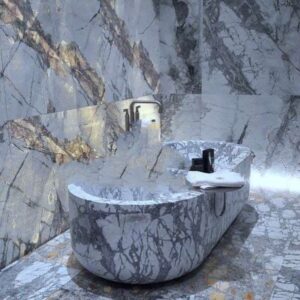 Bathroom Luxury Marble Bathtub