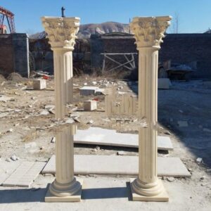 Factory Supply Carved Western Design Roman Column