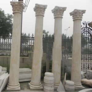 Garden Decorative Natural Stone Column