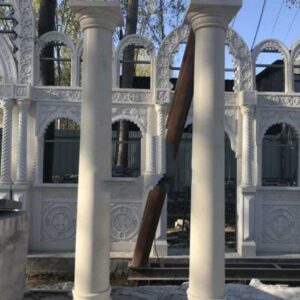 Best Quality Indoor and outdoor Decoration Round Marble Column