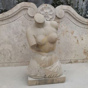 Life size nude venus natural marble female torso sculpture for sale