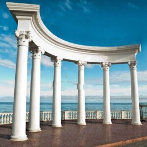 Delicate Building Decoration Corinthian Roman Columns