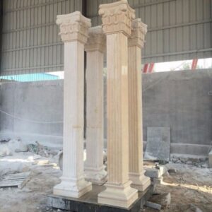 Nice Carvnig Decorative Stone Marble Column