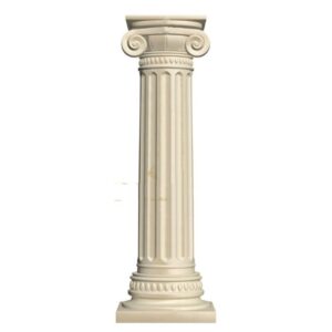 Outdoor Garden Ornaments Marble Roman Pillar