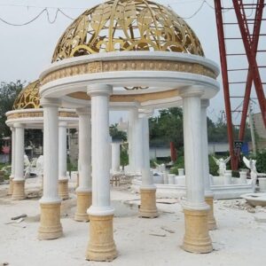 Factory Price Landscape Large Natural Stone Gazebo