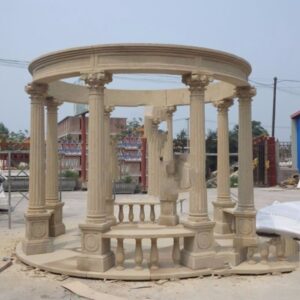 Factory Price Landscape Large Natural Stone Gazebo